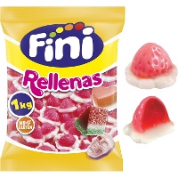 Gefüllte Erdbeer-Sahne-Bonbons - Fini - 1 kg