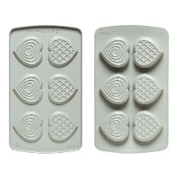Duo-Silikon-Herzform - Decora - 6 Mulden