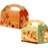Weihnachtsbox für Süßigkeiten - 1 Stück
