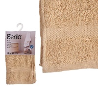 50 x 30 cm dunkelblaues einfarbiges Handtuch