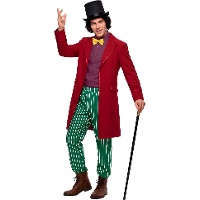 Willy Wonka Schokoladenfabrikanten-Kostüm für Herren