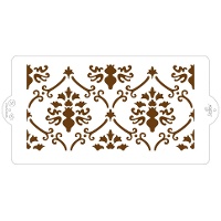 Barock-Schablone 15 x 30 cm - Dekorieren