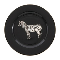 33 cm Unterteller Royal Animal Zebra