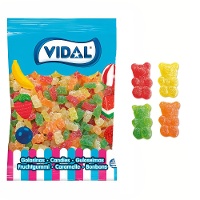 Bunte gezuckerte Gummibärchen - Vidal - 1 kg