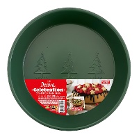 24,5 x 5 cm runde Weihnachtsform aus Metall - Dekorieren