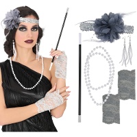 20er-Jahre Charleston-Set - 5-teilig