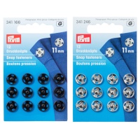 1,1 cm Druckknöpfe - Prym - 12 Paar