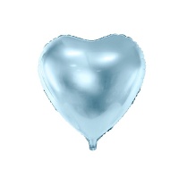 Buntes Herz Luftballon 45 cm - PartyDeco - 1 Stück