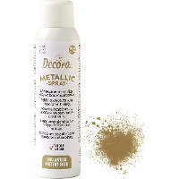 Essbares Metallic-Effekt-Farbspray 150 ml - Decora