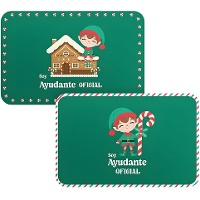 Platzset mit Weihnachtswichtel, 43 x 28 cm, sortiert - 1 Stück