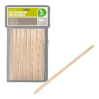 Holzrührstäbchen für Kaffee, 19 cm - 500 Stück