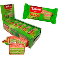 Pistazien-Waffel Look Me, 38 g - 24 Einheiten