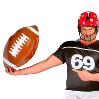 Aufblasbarer Fußball