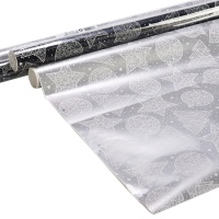 Sortiertes metallisiertes Weihnachtsgeschenkpapier 0,7 x 2 m