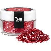 Essbare Glitzerflocken Azuglow, 3 g - Azucren