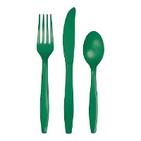 Plastikbesteck-Set - 18 Teile