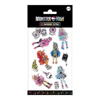 Monster High Temporäre Tattoos - 1 Blatt