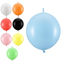 Latexlinkballons 28 cm - 20 Stück