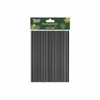 20 cm biologisch abbaubare Papierstrohhalme - Honest Green - 100 Stk.