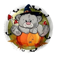 Halloween Teddybär Luftballon 43 cm - Premioloon
