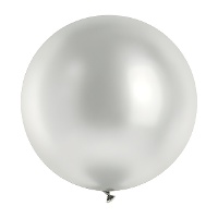 Riesiger Latexballon mit glänzendem Metallic-Finish, 1 m - PartyDeco - 1 Stück