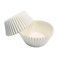 Weiße Muffin-/Cupcake-Förmchen 5,3 cm - 2000 Stück