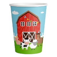 La Granja Alegre Becher 250 ml - 8 Stk.