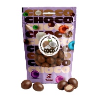 Milchschokoladenüberzogener Kokosnuss - 200 gr