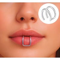 Falsches Doppel-Piercing