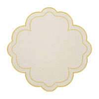 Elegantes rundes Platzset Ø 38 cm - 1 Stück