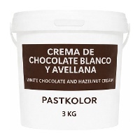 Weiße Schokoladen- und Haselnusscreme, 3 kg - Pastkolor