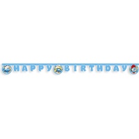Die Schlümpfe 'HAPPY BIRTHDAY' Girlande