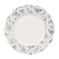 Versalles-Teller 27,5 cm mit goldenem Rand
