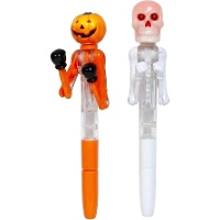 Halloween Boxerfigur Stift mit Licht 18 cm - 1 Stück
