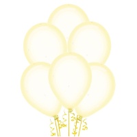 30 cm transparente Kristall-Latexballons - Sempertex - 50 Stück