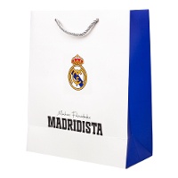 Geschenktüte von Real Madrid, 23 x 18 x 10 cm, für Fans