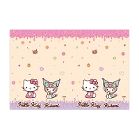 Tischdecke Hello Kitty und Kuromi, 120 x 180 cm