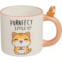Kawaii-Katzen-Tasse 410 ml