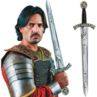 Mittelalterliches christliches Schwert - 60 cm