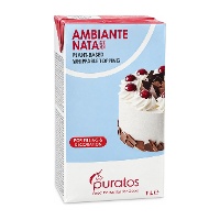 Pflanzliche Schlagcreme Ambiante mit Sahnegeschmack, 1 l - Puratos