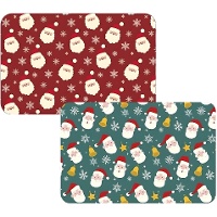 Tischset 43 x 28 cm Weihnachtsmann - 1 Stk.