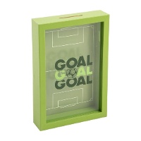 Fußball-Spardose, 22 x 14,5 x 4 cm