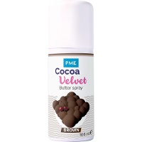 Essbarer samtartiger Kakaobutter-Spray, 100 ml - PME