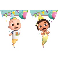 Banderín de Cocomelon