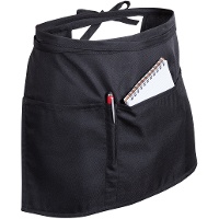 Schwarze Milty Schürze