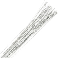 Blumendraht, Kaliber 26, weiß - 50 Stück - Culpitt