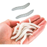 Elastische Würmer 4 cm - 20 Stück.