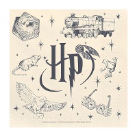 Harry-Potter-Servietten 16,5 cm - 20 Stück