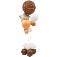 Ballon-Set mit Halter für 'Alles Gute zum Geburtstag' - 21 Stück