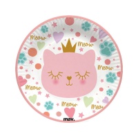 Princess Cat Dishes 18 cm - 8 Stück